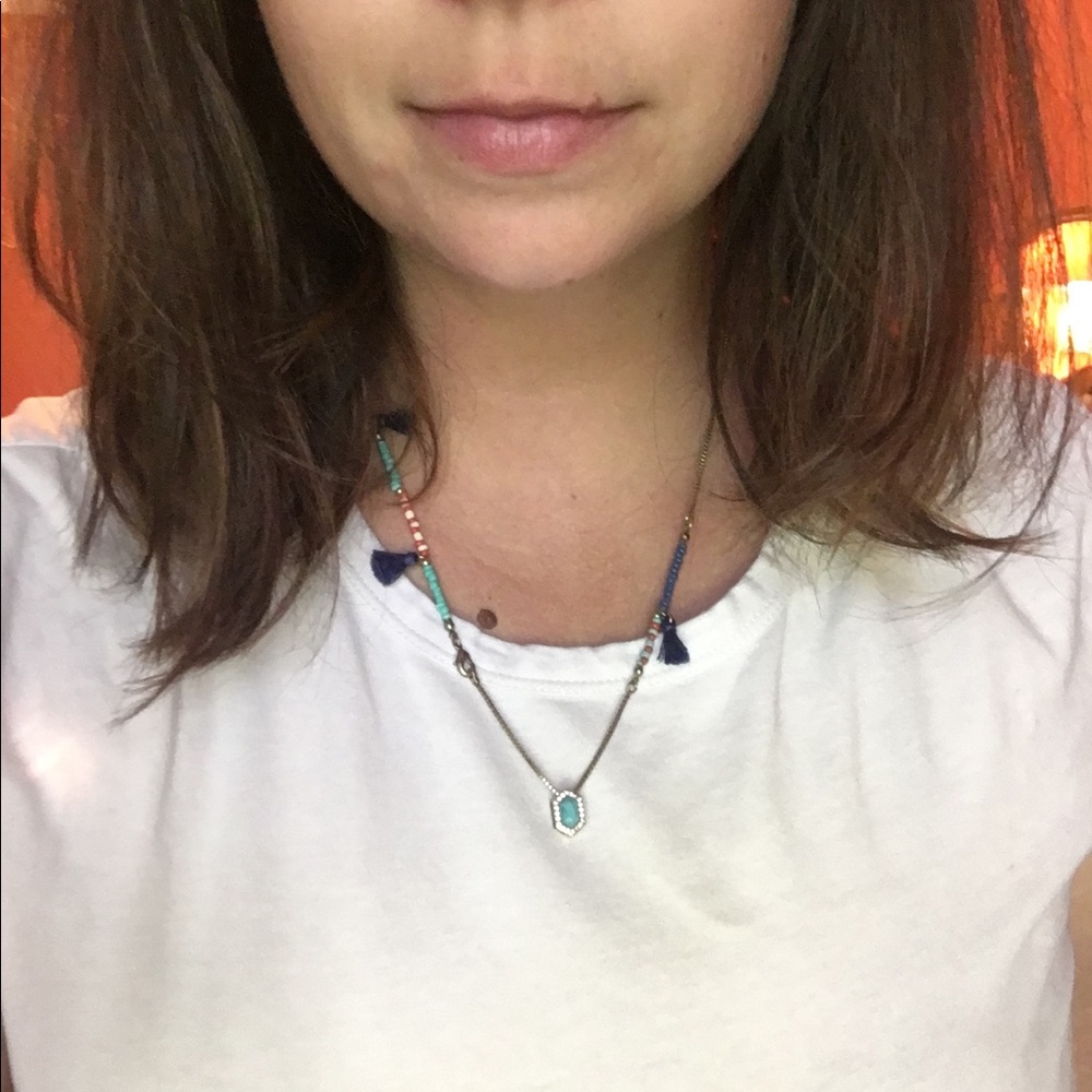 Keep Collective tassel necklace & charm